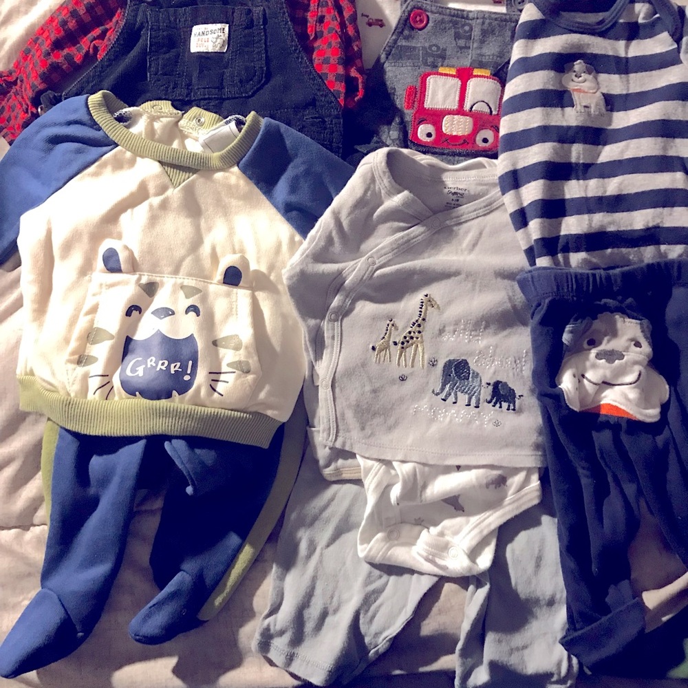 0-3 months-5 matching sets